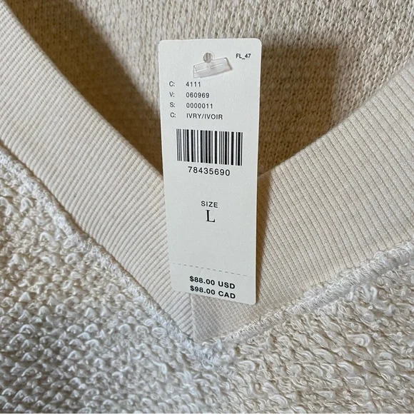 NWT Anthropologie T.La Zuri Sweatshirt - Picture 4 of 7